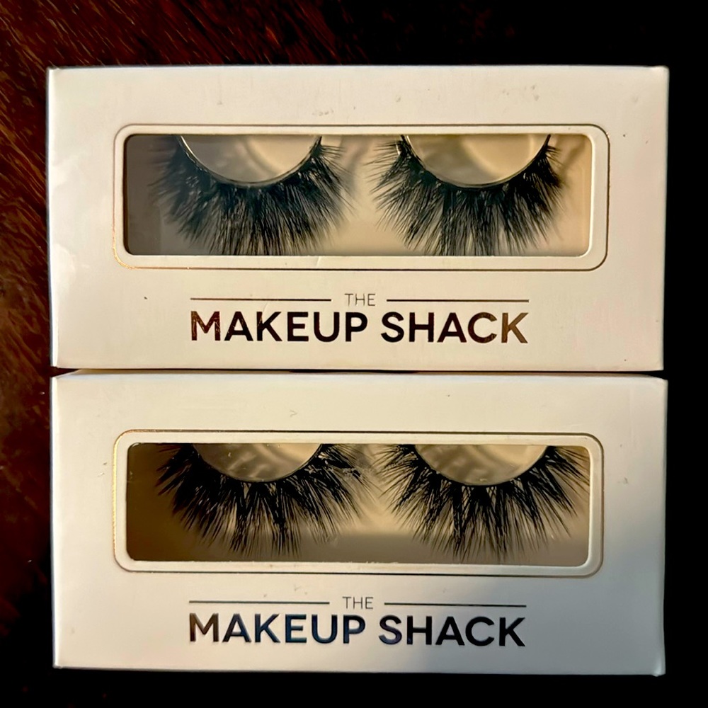 2 MAKEUP SHACK LASHES